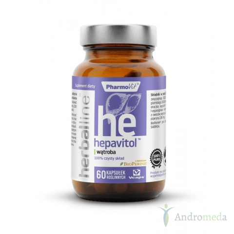 Hepavitol herballine 60kaps.