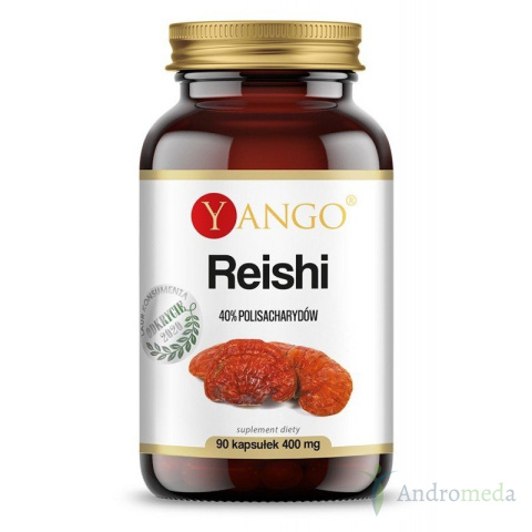 Reishi 400mg 90 kaps. Yango Reishi 400mg 90 kaps. Yango