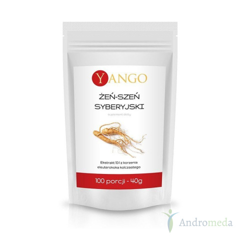 Żeń-szeń syberyjski - ekstrakt 10:1 - 40 g (100 porcji)