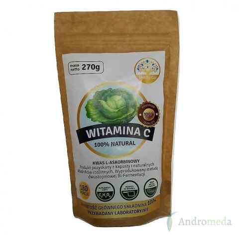 Witamina C 100g z kapusty 100% naturalny kwas l askorbinowy Witamina C 100g z kapusty 100% naturalny kwas l askorbinowy