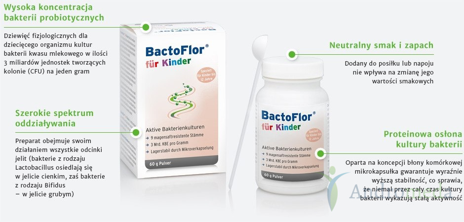BactoFlor dla dzieci 60g