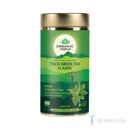 Herbata Tulsi Green tea classic 100% naturalna 100g