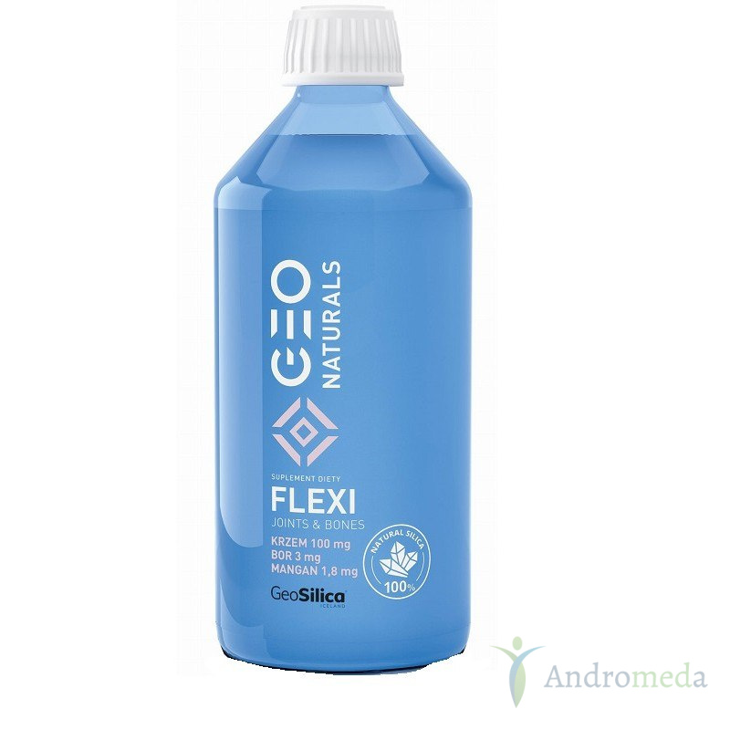 Geonaturals Silica Flexi krzem 100 mg + bor 3 mg + mangan 1,8 mg 500ml