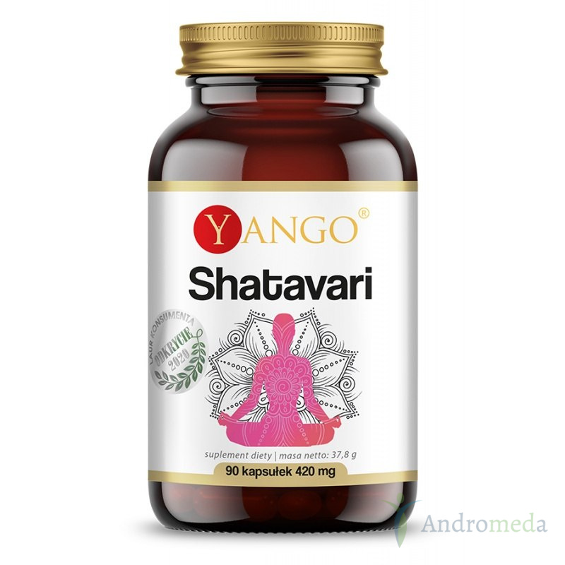 Shatavari - ekstrakt - 90 kaps. Yango
