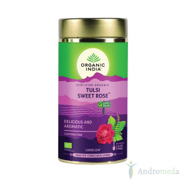 Herbata Tulsi Sweet Rose tea 100% naturalna 100g