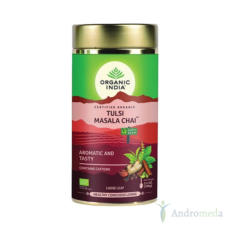 Herbata Tulsi Masala Chai tea 100% naturalna 100g