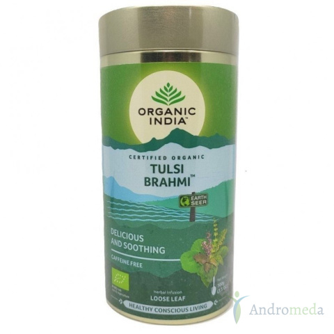 Herbata Tulsi Brahmi tea 100% naturalna 100g