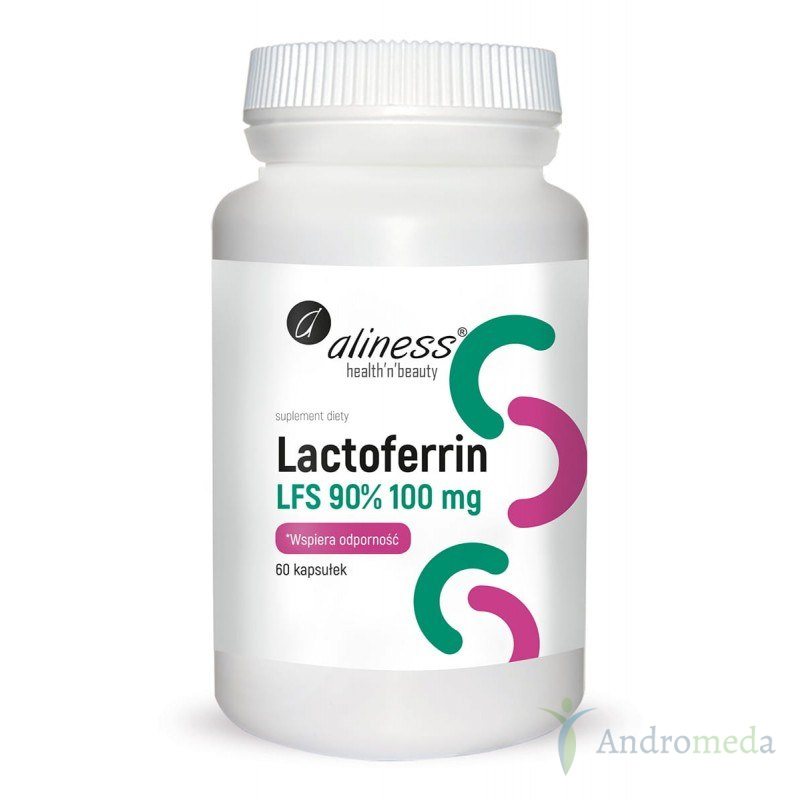 Lactoferrin LFS 90% 100 mg 60 kaps.