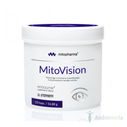 MitoVision 120 kaps Oczy plamka żółta