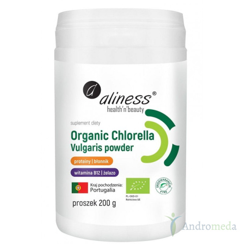 Organic Chlorella Vulgaris powder 200g BIO