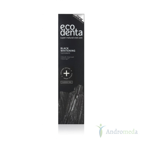 Pasta do zębów czarna wybielająca z węglem drzewnym i TEAVIGO 100ml
