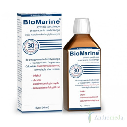 Bio Marine 100ml Oleje z wątroby rekina Omega3 .