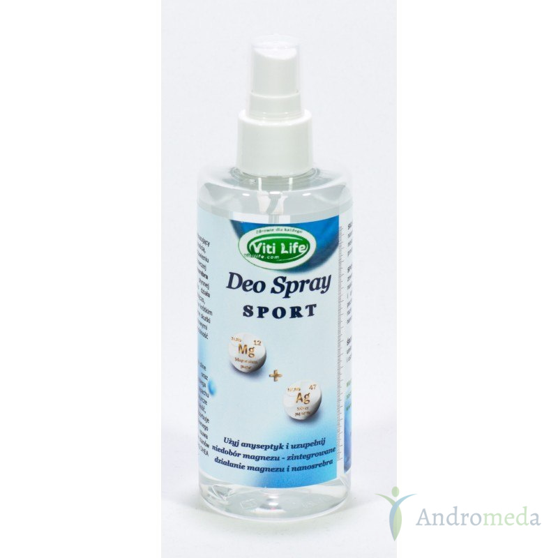 Magnesium-Vita Deo-Spray Sport antyseptyk Magnez 240ml