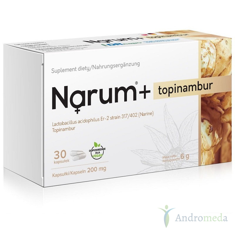 Narum+ Topinambur 200 mg 30 kaps