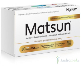 Narum Matsun Lactobacterium mazuni "Karine" Str.2 7,5 g, 30 kapsułek