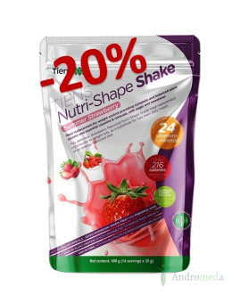 Nutri-Shape Shake o smaku truskawkowym 490g Tiens