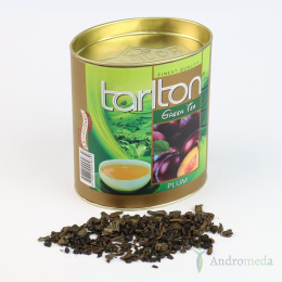 Herbata Zielona Śliwka 100g Tarlton