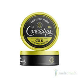 Cannadips CBD 15x10 mg saszetek CBD smak Tangy Citrus