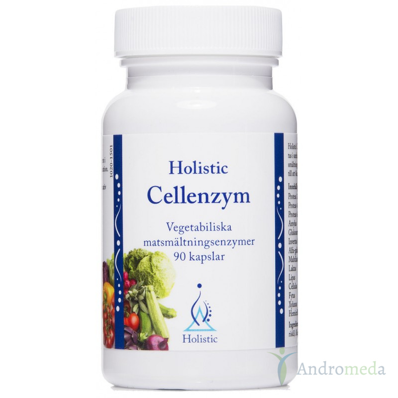 Cellenzym- Måltidsenzym Enzymy trawienne 90 kapsułek Holistic