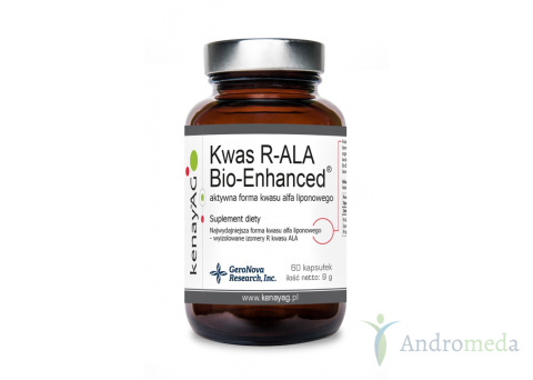 Kwas R-ALA Bio-Enhanced 60 kapsułek Kenay