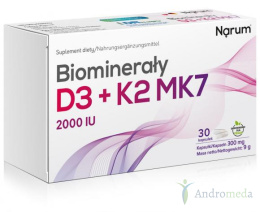 Narum D3+K2Mk7 300 mg, 30 kapsułek