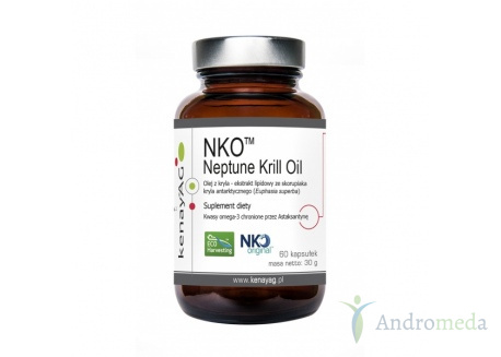 NKO Olej z Kryla - Neptune Krill Oil 60 kapsułek Kenay