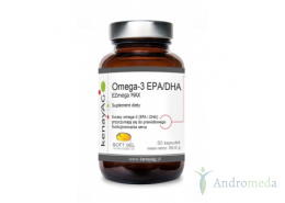 Omega-3 EPA/DHA EZmega MAX 60 kapsułek Kenay