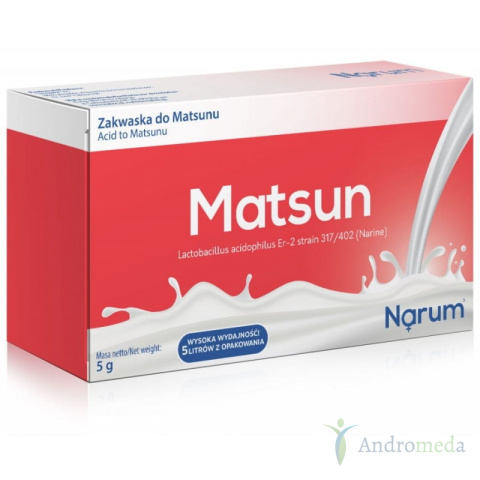 Narum Matsun Jogurt 5 saszetek Narum Matsun Jogurt 5 saszetek