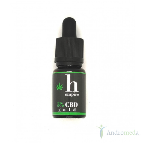 Olejek konopny CBD 5% 10ml GOLD