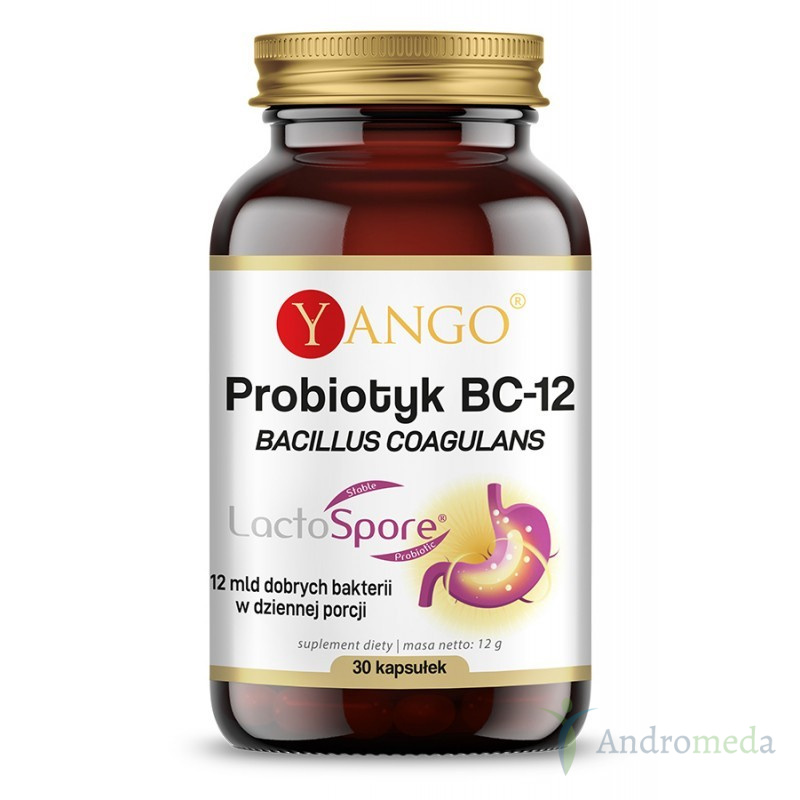 Probiotyk BC-12 - 30 kapsułek Yango