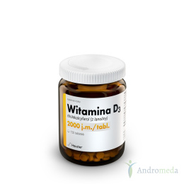 Witamina D3 2000 j.m 120 tabletek Hauster