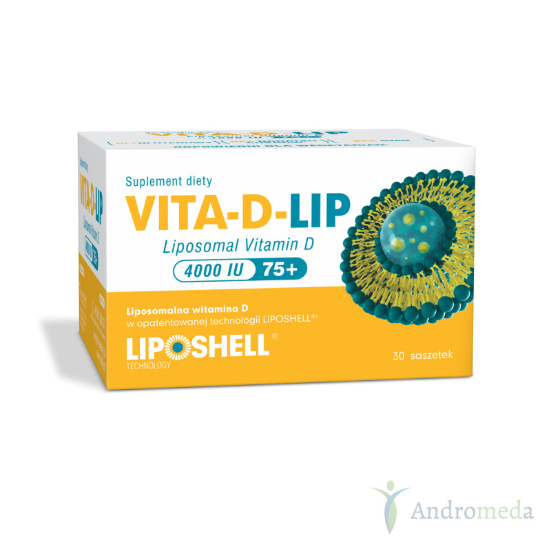 Vita-D LIP 4000IU 75+ Liposomalna aWitamina D 30 saszetek