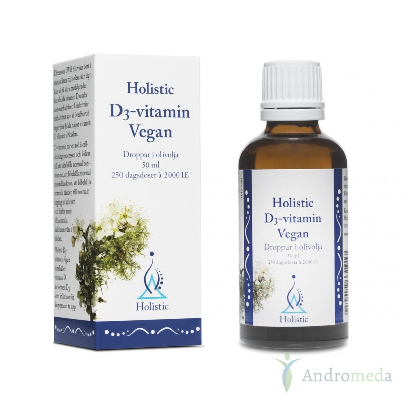 D-vitamin Vegan 50ml Holistic