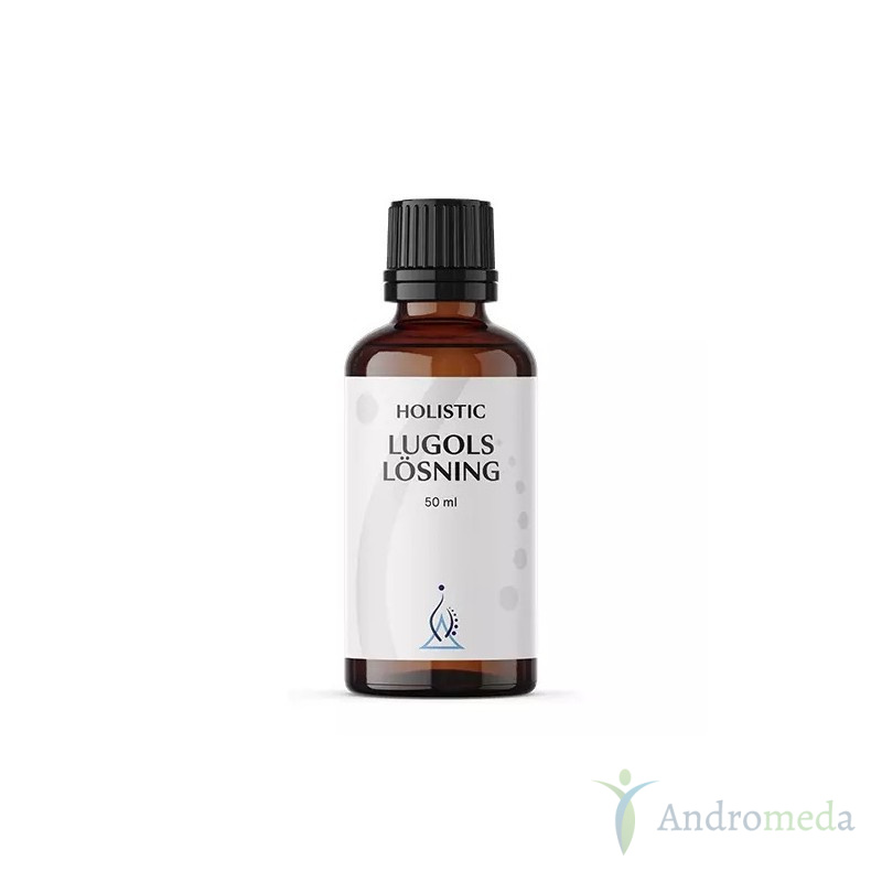 Jod - Lugols lösning - Płyn lugola 50 ml Holistic