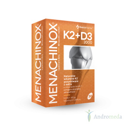 Menachinox K2+D3 2000 j.m. 30 kapsułek Xenico Pharma