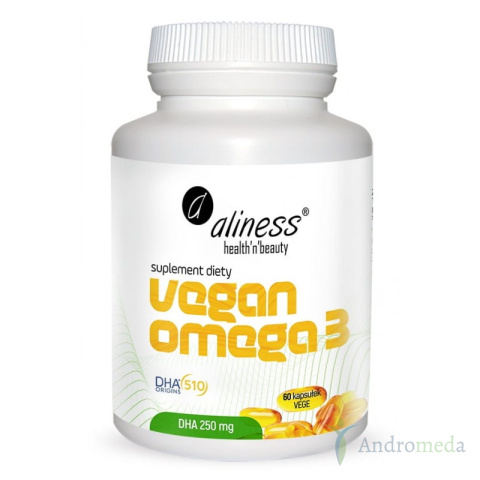 Vegan Omega-3 250mg 90 kapsułek Medicaline