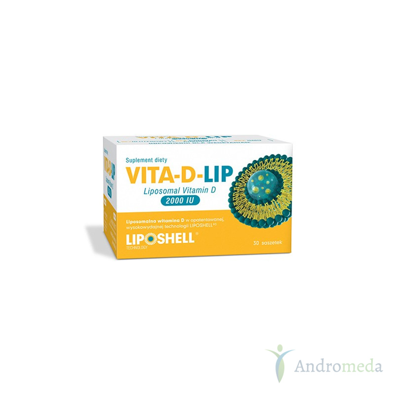 Vita-D LIP 2000IU 75+ Liposomalna aWitamina D 30 saszetek