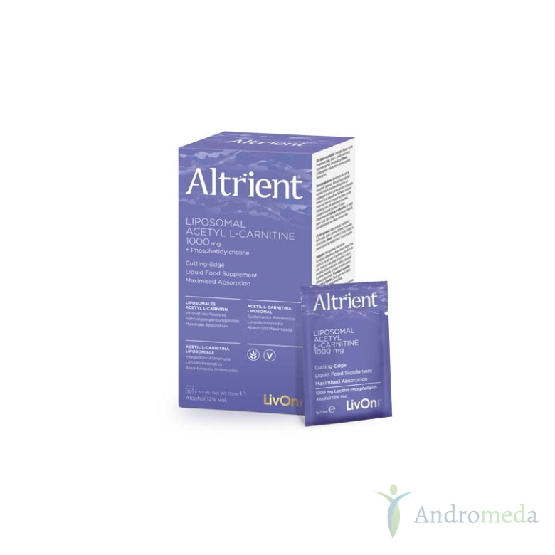 altrient liposomal acetyl l-carnitine Altrient®ALC - L-Karnityna Liposomalna, 30 saszetek Liposomal Glutathione 1 fl. Months:3 Month systolic