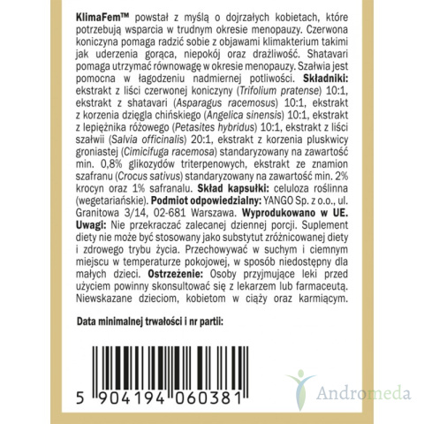 KlimaFem™ - 90 kapsułek