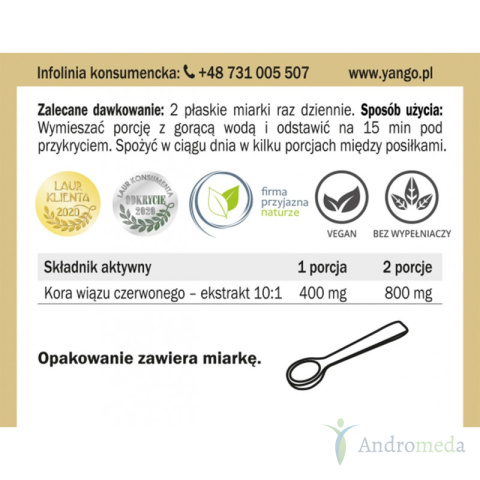 Kora wiązu Czerwonego - 50g Yango