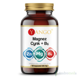 Magnez + Cynk + B6 – 90 Kapsułek Yango