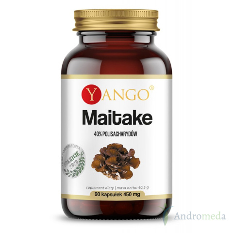 Maitake - ekstrakt 40% polisacharydów - 90 kapsułek Yango