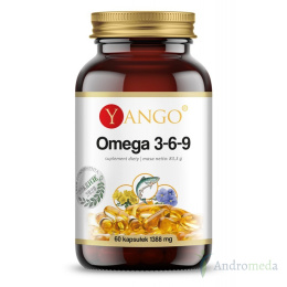 Omega 3-6-9 - 60 kapsułek Yango