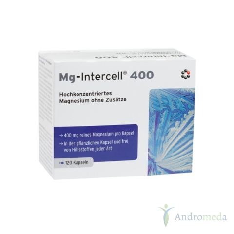 Mg-Intercell 400 Magnez 400mg 120 kapsułek