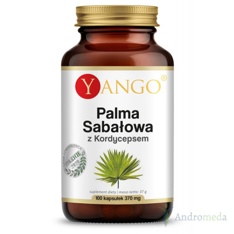 Palma sabałowa z kordycepsem - ekstrakt - 100 kapsułek Yango
