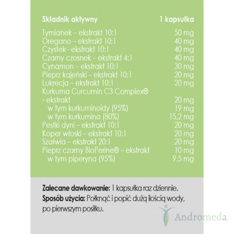 Na pasoży- 50 kapsułek - Panaseus