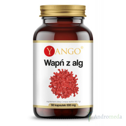 Wapń z Alg Czerwonych - 90 kapsułek Yango