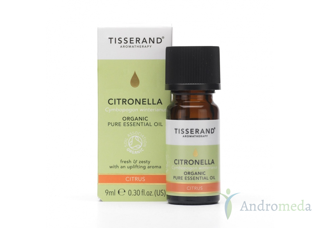 Citronella Organic - Olejek Cytronelowy (9 ml) Tisserand