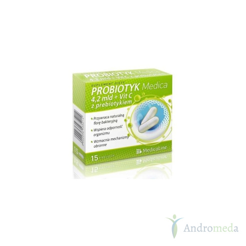Probiotyk Medica + Vit. C z prebiotykiem MedicaLine