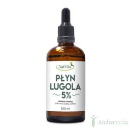 Płyn Lugola 5% 100 ml JOD Natvita